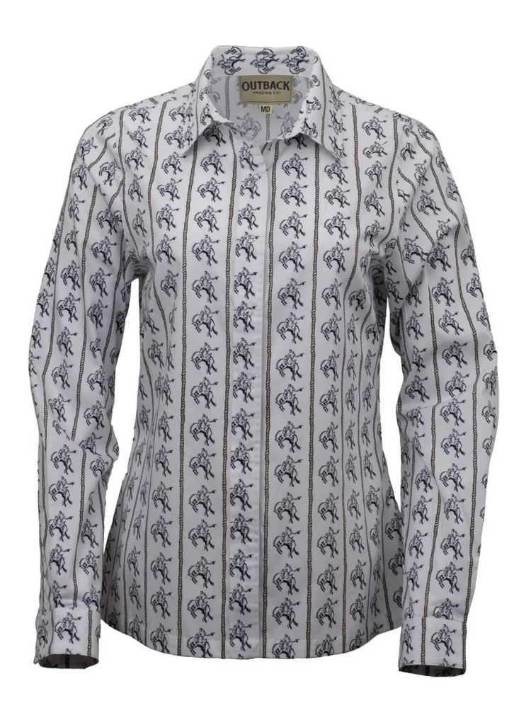 Chemise western Bronc Stripe - Femme