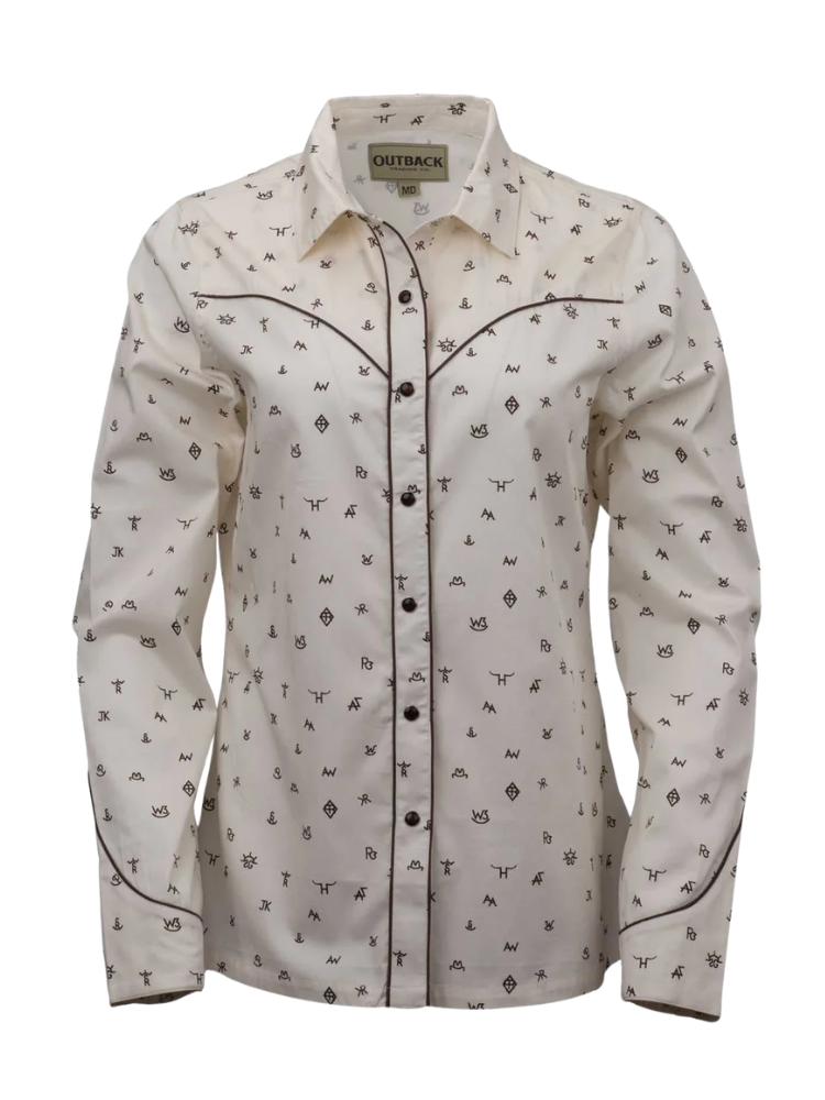 Chemise western Cattle Brand - Femme