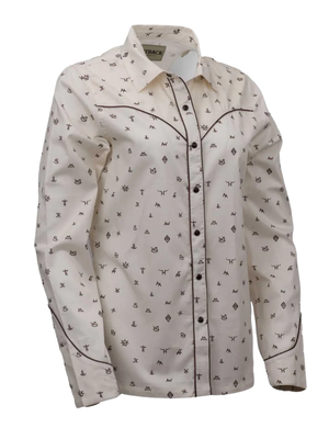 Chemise western Cattle Brand - Femme