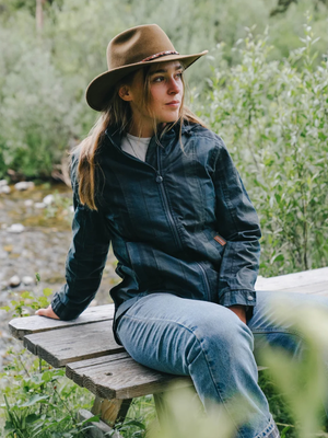 Manteau de pluie ciré Hattie - Femme