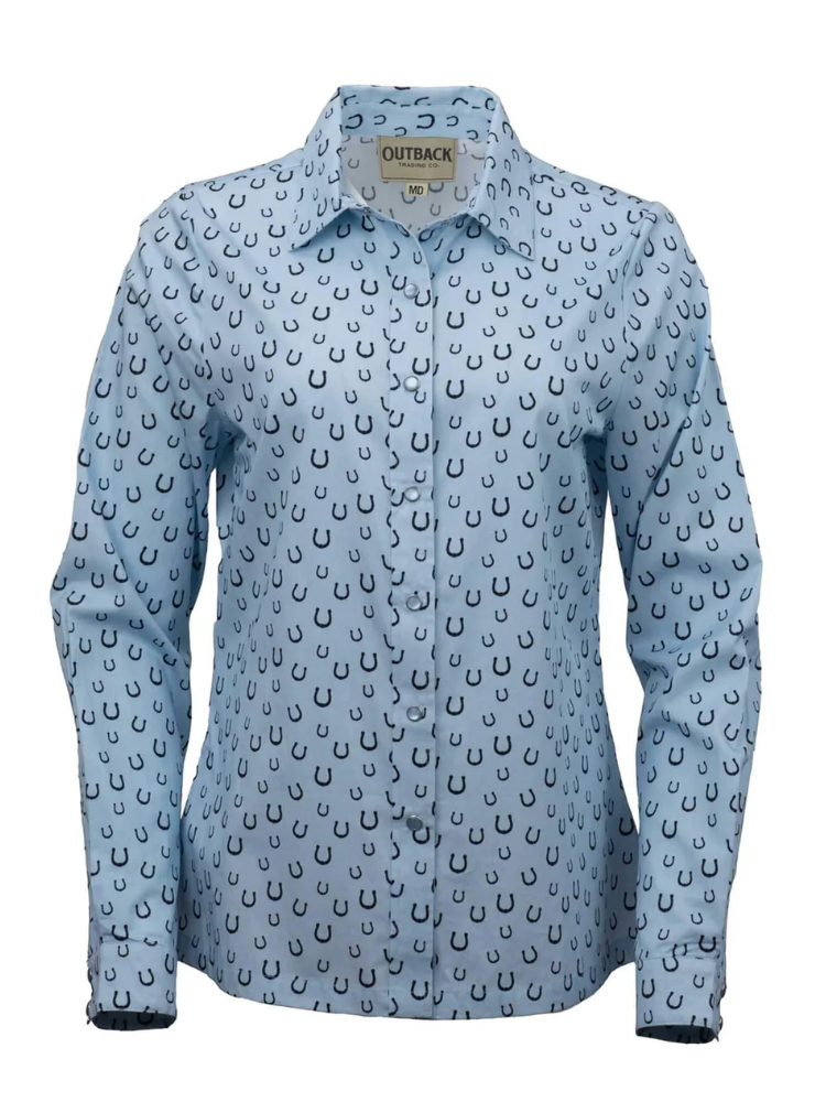 Chemise western Horseshoe Toss - Femme