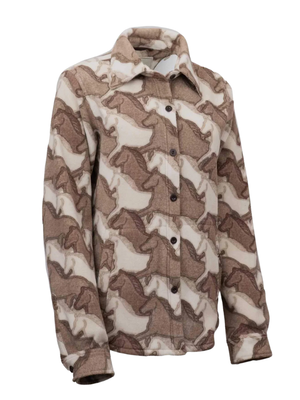 Surchemise Stampede Big Shirt Horses - Femme