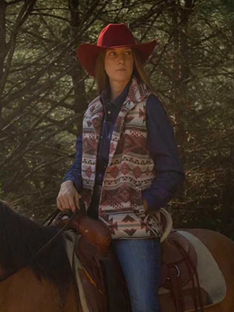 Veste sans manches Susan Raspberry - Femme