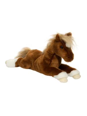 Peluche Cheval Wrangler Alezan