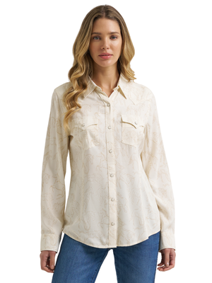 Women's Horse Snap Western Shirt