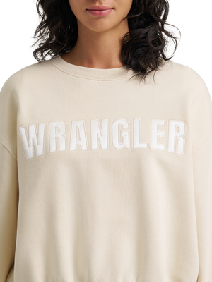Crewneck Canyon oversized Pip Whitecap Gray - Femme