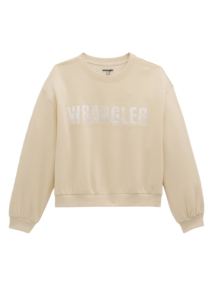 Crewneck Canyon oversized Pip Whitecap Gray - Femme