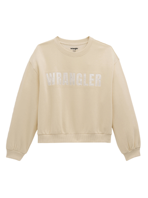 Crewneck Canyon oversized Pip Whitecap Gray - Femme