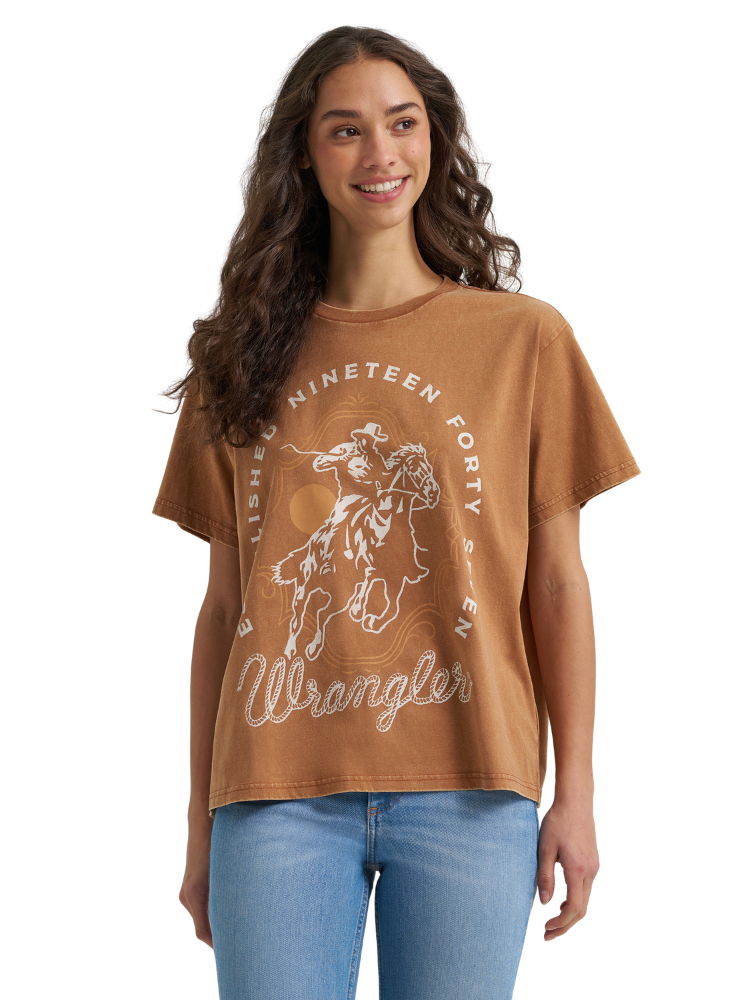 T-Shirt Buckin' 1947 - Femme