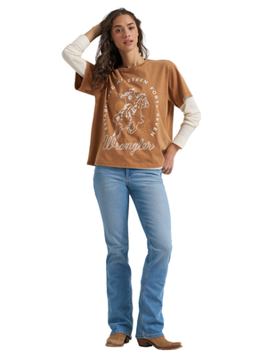 T-Shirt Buckin' 1947 - Femme