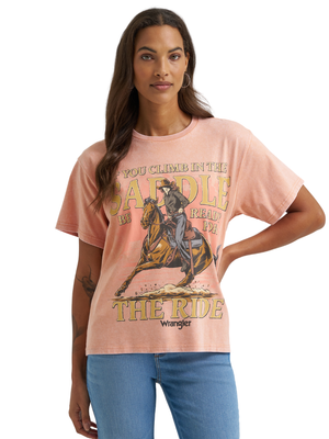 T-Shirt Saddler Sunset - Femme