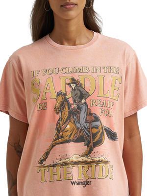 T-Shirt Saddler Sunset - Femme