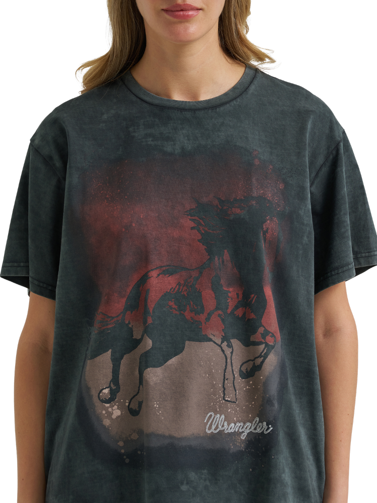 T-Shirt Overdye - Femme