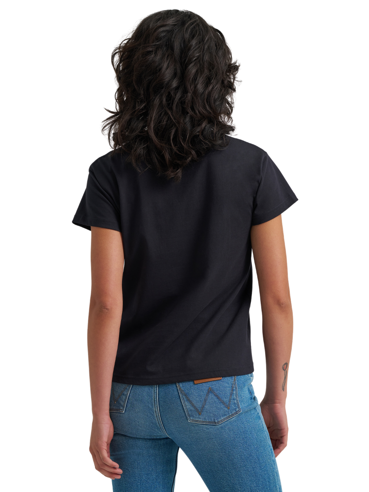 T-Shirt Seated Cowboy - Femme