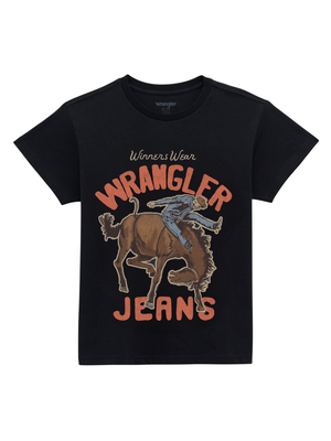 T-Shirt Seated Cowboy - Femme