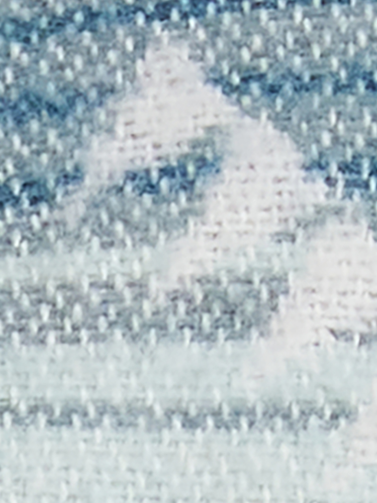 Surchemise jacquard Run the Ranch Bleu - Femme