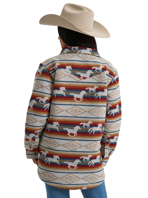 Veste-chemise Run the Ranch Jacquard - Femme