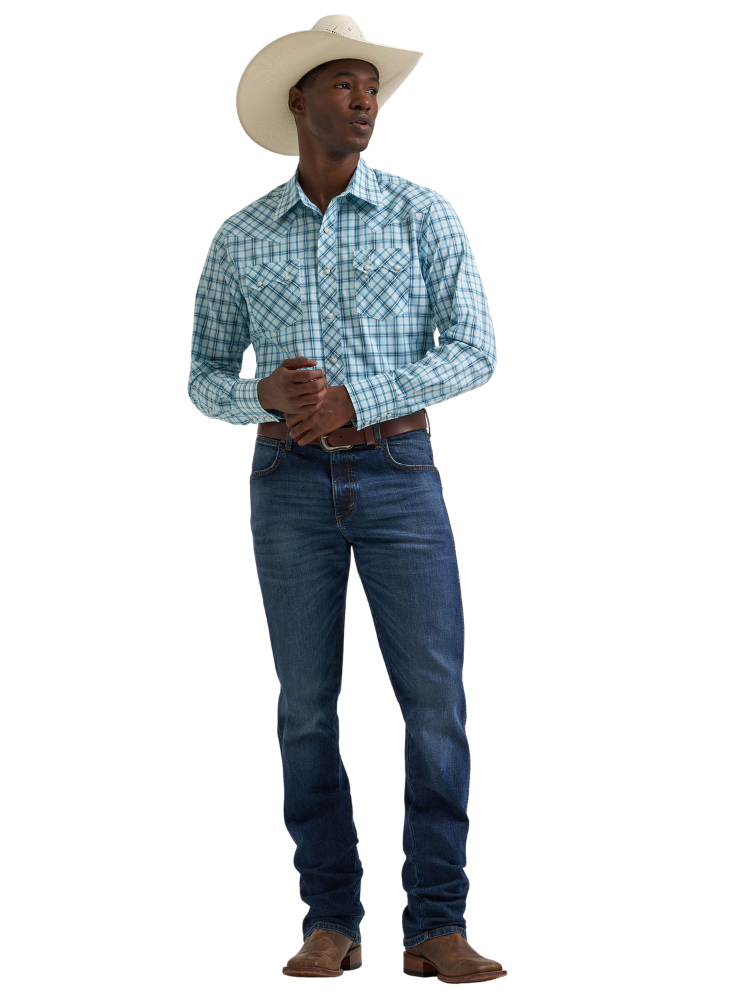 Retro® Turquoise Core Western Shirt - Men's