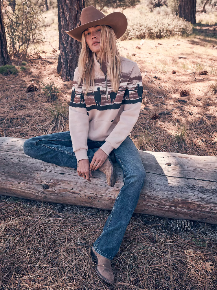 Jeans Western Retro Mae Bootcut Adelyn - Femme