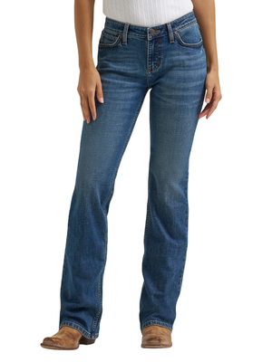 Jeans Western Retro Mae taille mi-haute Bootcut - Femme