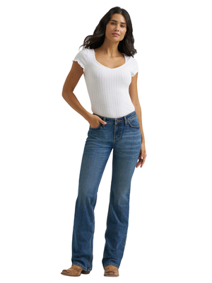 Jeans Western Retro Mae taille mi-haute Bootcut - Femme