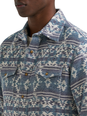 Surchemise Retro® Aztec Navy - Homme