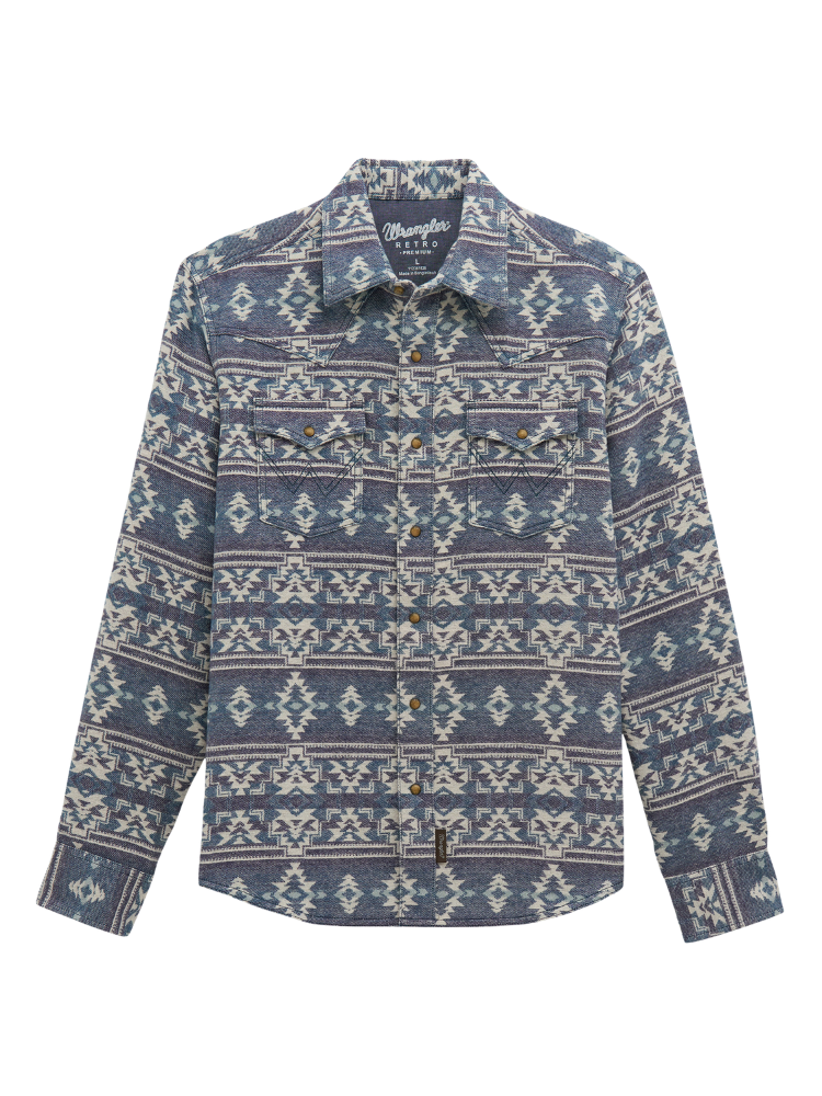 Surchemise Retro® Aztec Navy - Homme