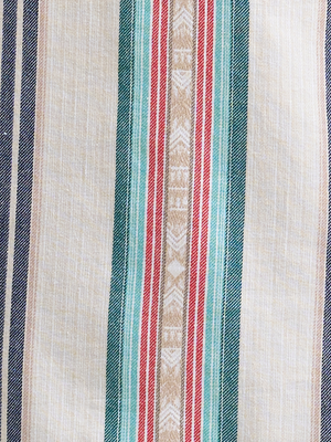Chemise Western Retro® Premium Tan Multi Stripe à snaps - Homme