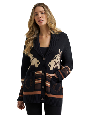 Cardigan en tricot Retro® Punchy - Femme
