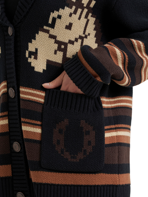 Cardigan en tricot Retro® Punchy - Femme