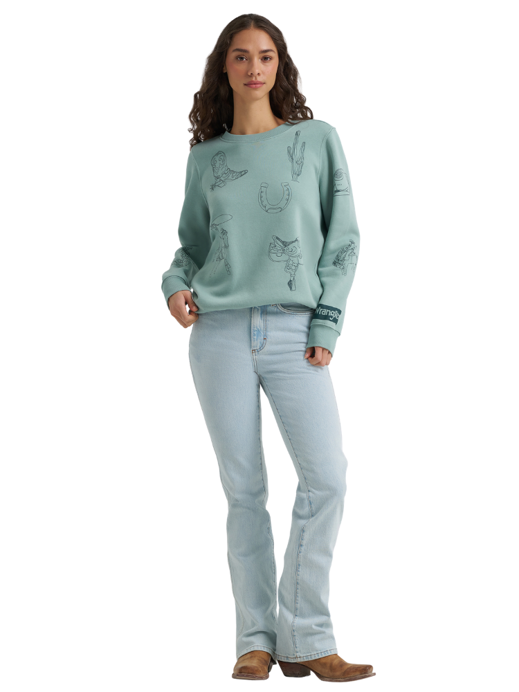 Western Icons sweatshirt - Women's