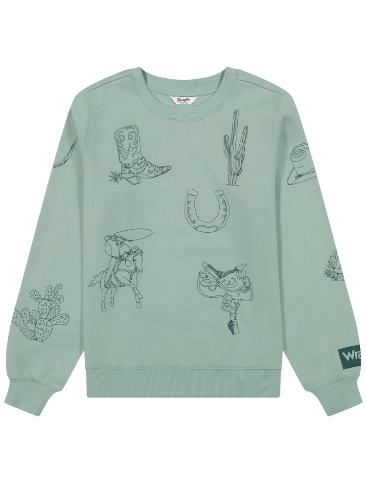 Western Icons sweatshirt - Women's
