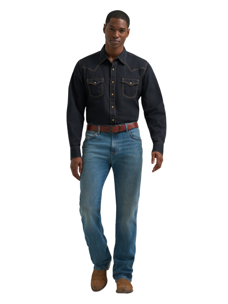 Jeans Western Retro Slim Boot Wes - Homme