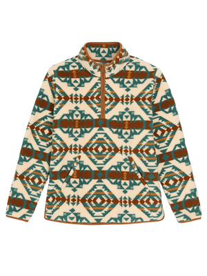 Pull Sherpa zippé Vintage Retro® - Femme