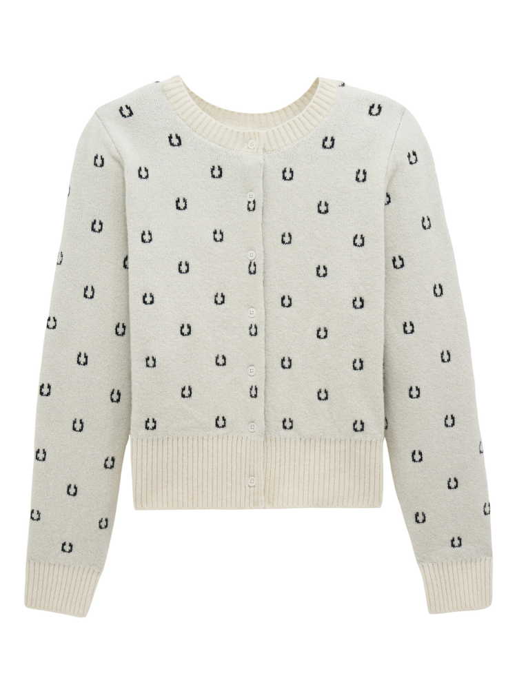 Cardigan Retro® Vintage Horseshoe - Femme