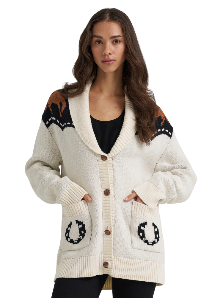 Cardigan Rodeo Horses - Femme