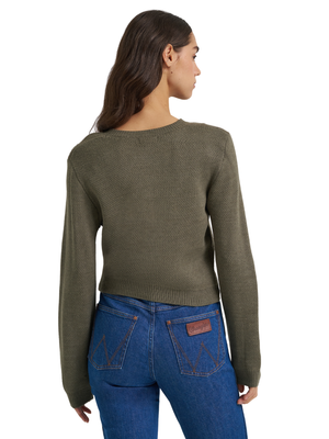 Chandail en tricot Retro Vintage - Femme
