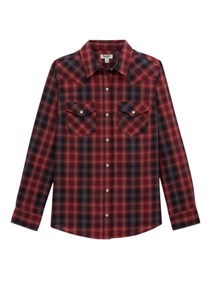 Chemise Western Retro® Port à Carreaux - Femme