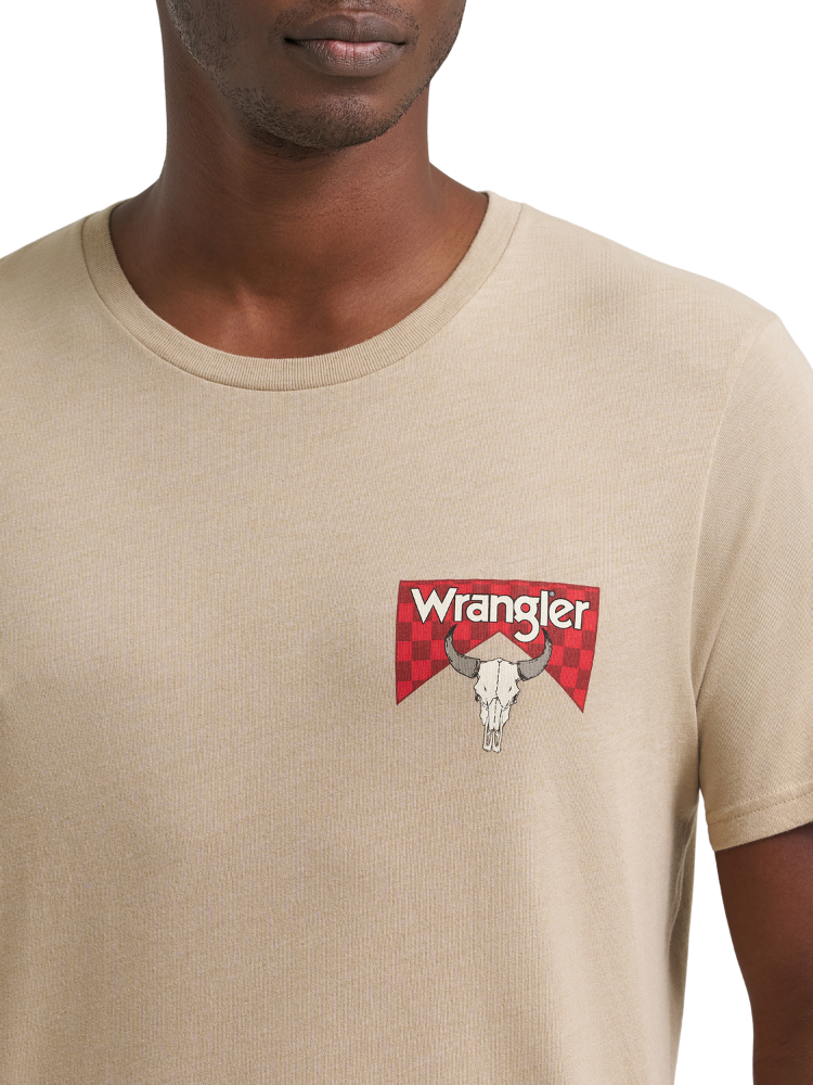 T-Shirt Checkers Longhorn - Homme