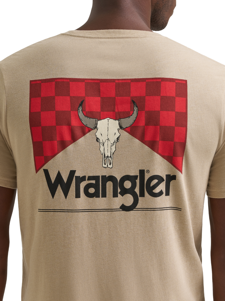 T-Shirt Checkers Longhorn - Homme