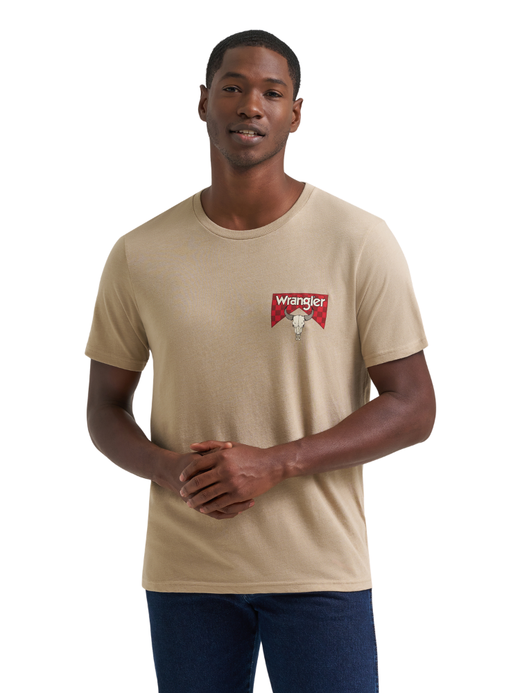 T-Shirt Checkers Longhorn - Homme