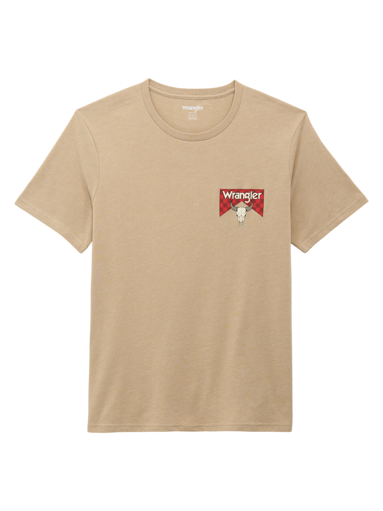 T-Shirt Checkers Longhorn - Homme