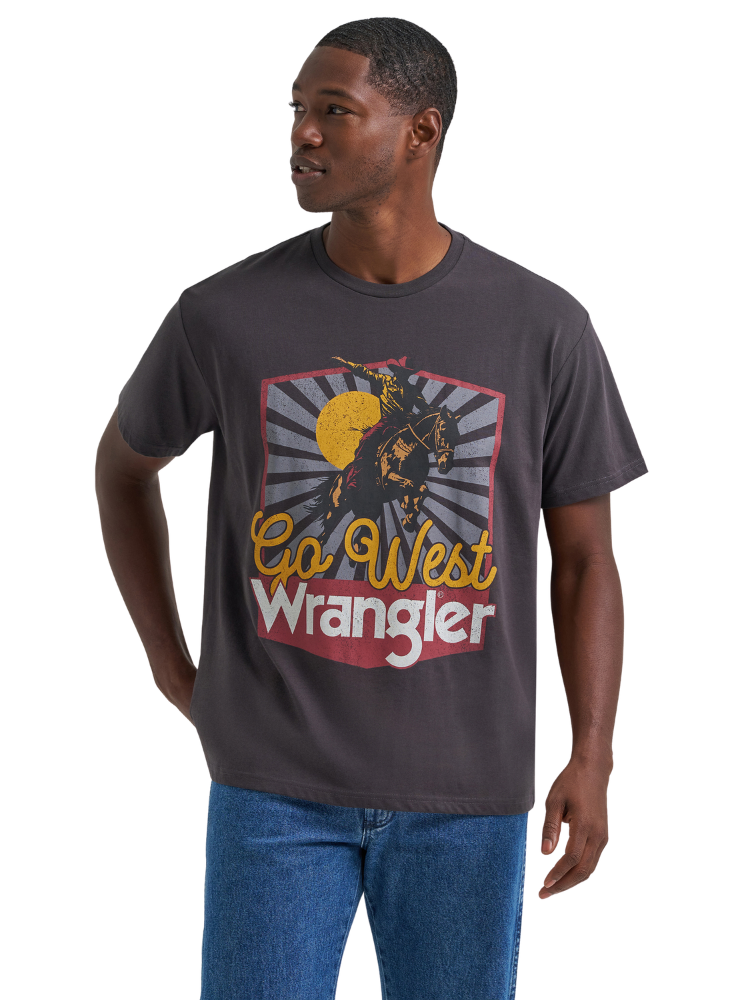 T-Shirt Vintage Cowboy - Homme