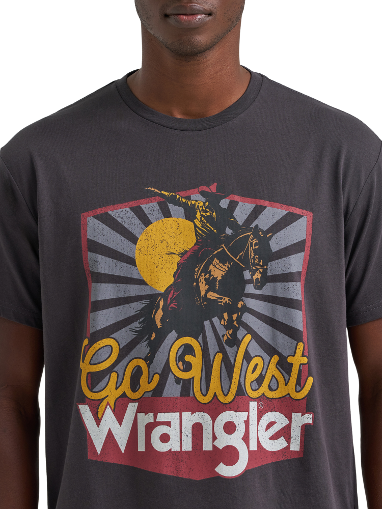T-Shirt Vintage Cowboy - Homme