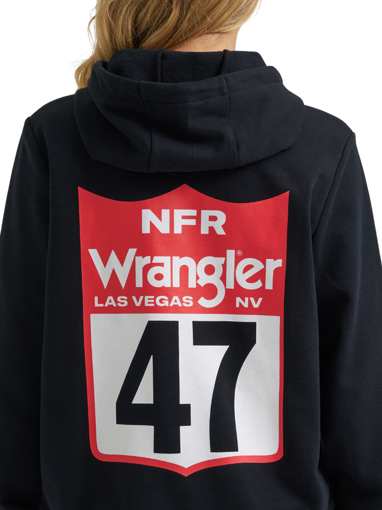 Chandail à capuchon Tagged NFR X WRANGLER - Femme