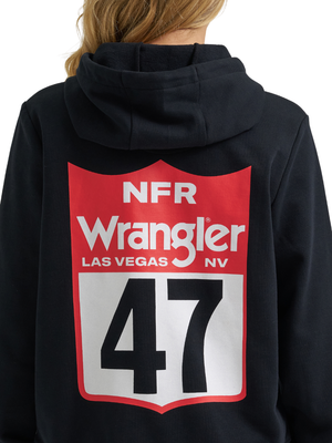 Chandail à capuchon Tagged NFR X WRANGLER - Femme