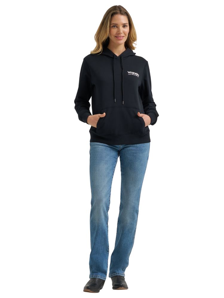 Chandail à capuchon Tagged NFR X WRANGLER - Femme