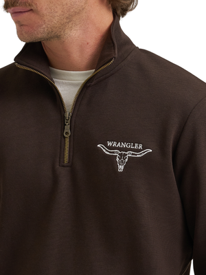 Chandail 1/4 zip Horned Chocolate Torte - Homme