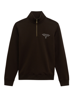 Chandail 1/4 zip Horned Chocolate Torte - Homme