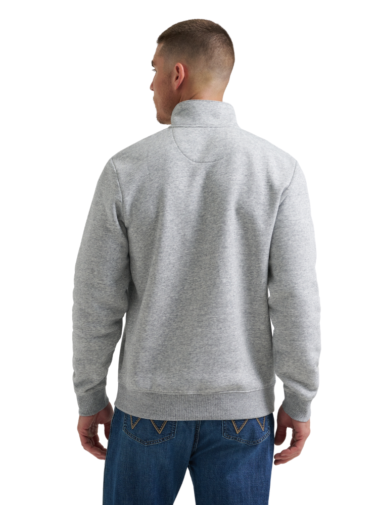 Chandail 1/4 zip scoops Gris - Homme